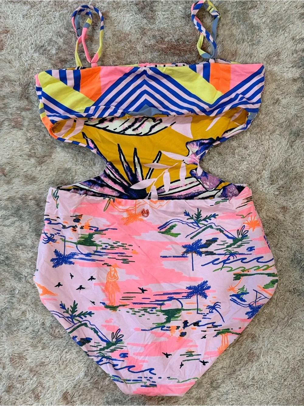 Maaji girls reversible Monokini
